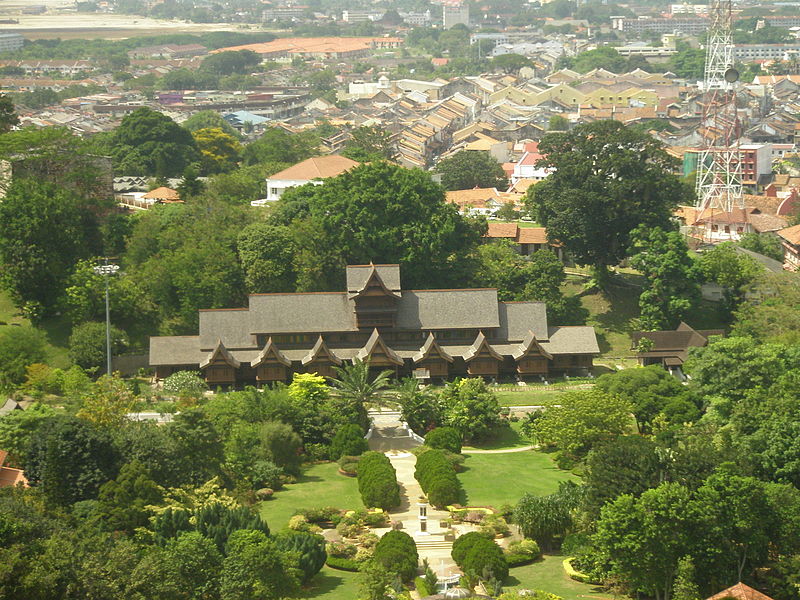 Modern reconstruction of the Malacca Sultanate palace