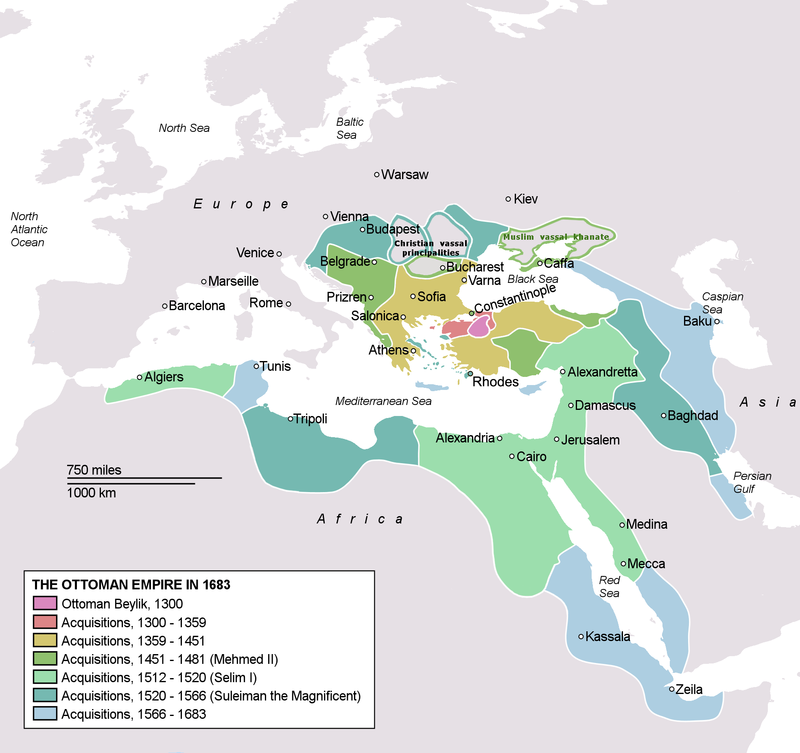 Ottoman Empire Map