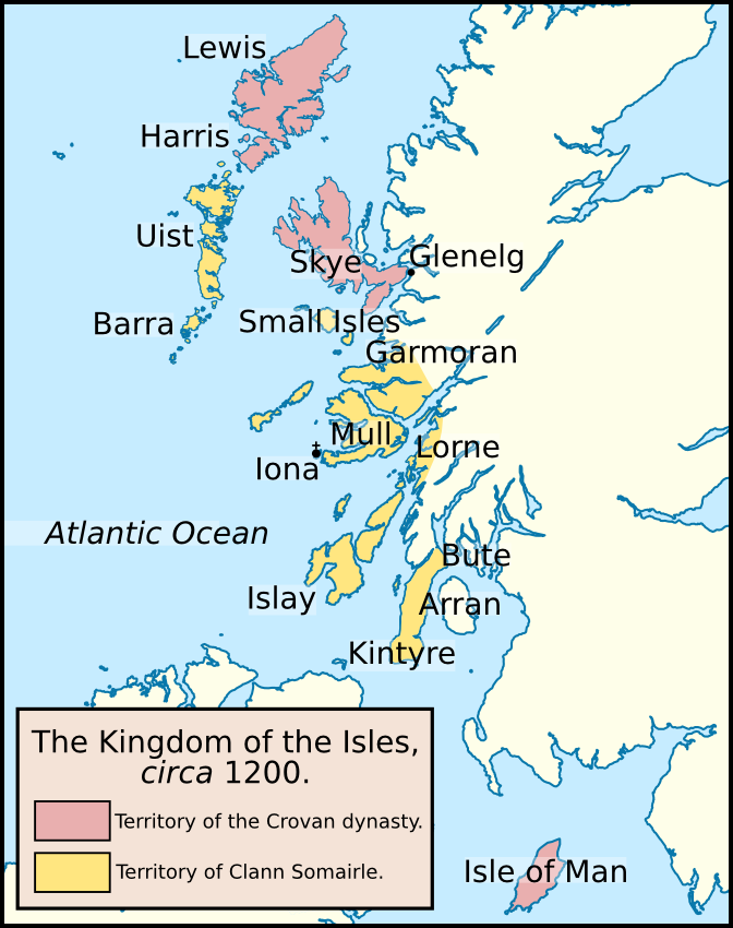 Kingdom of the Isles c 1200