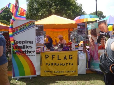 PFLAG at Fair Day 2017, Camperdown Memorial Park