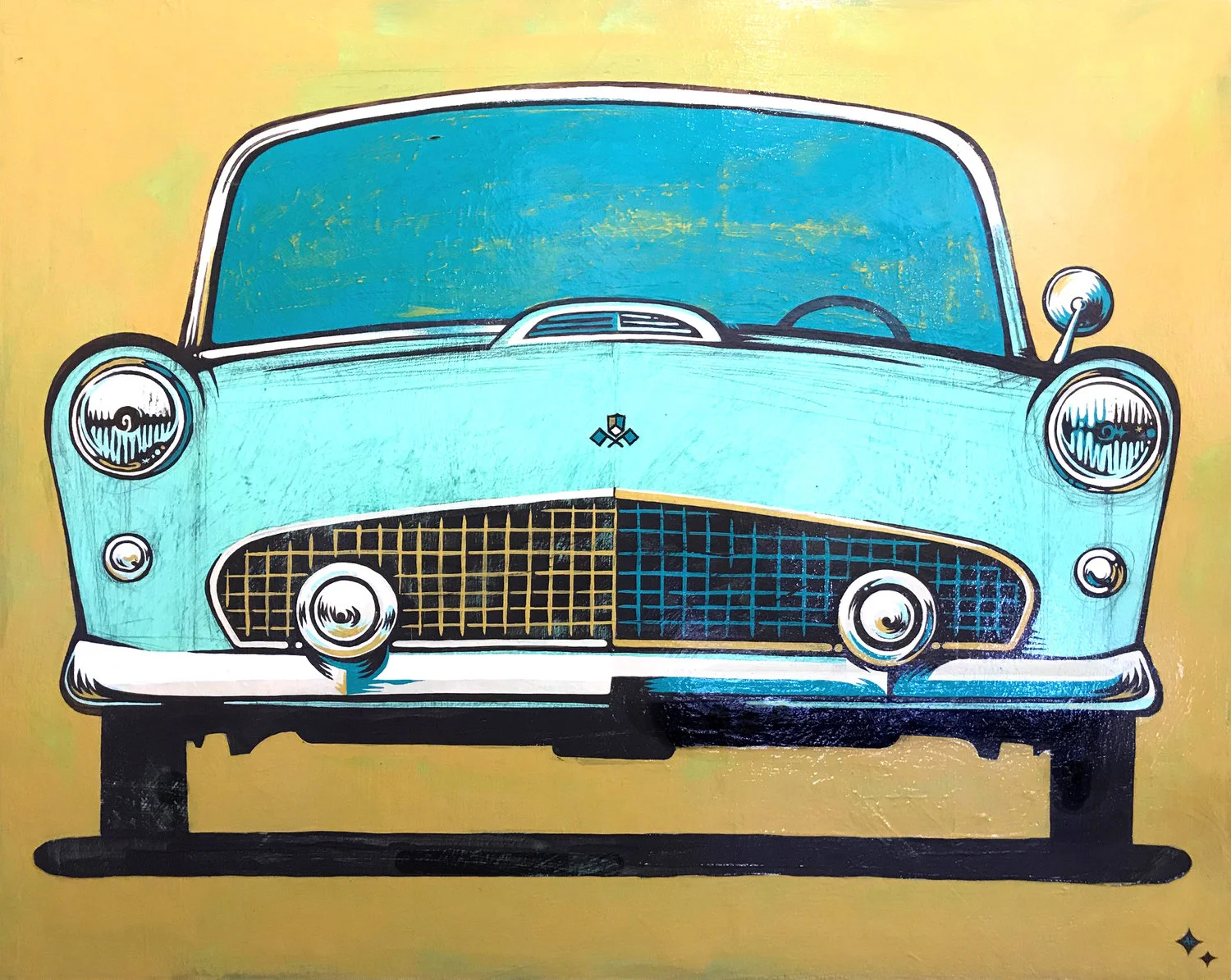 Turquoise T Bird