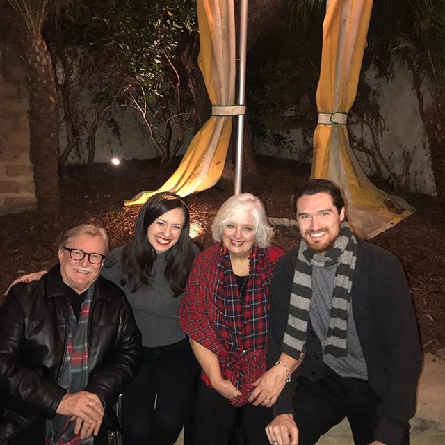 Great family evening in Santa Barbara to support my Mom as she read The Night Before Christmas and got all of us diving deep into the Holiday spirit!  So Fun!!!