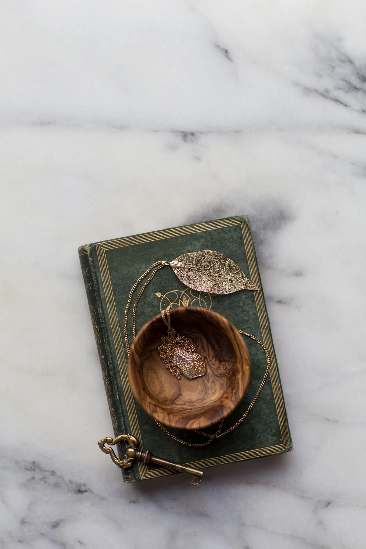 Gold + Books | Styled