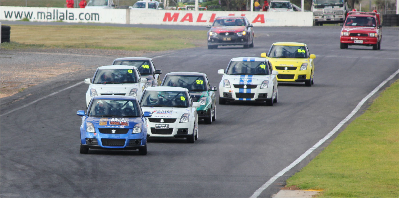 Category manager Iain Sherrin expects as many as 15 APCS Class E cars on the grid this year, thanks to the addition of the Swift Sports and other car makes (Image: supplied by GMC Motorsport Services)