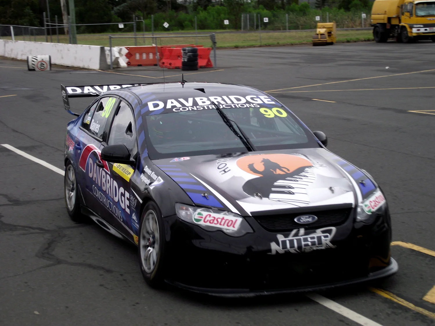 SUCCESSFUL V8 SUPERCAR TEST FOR BRISBANE RACER