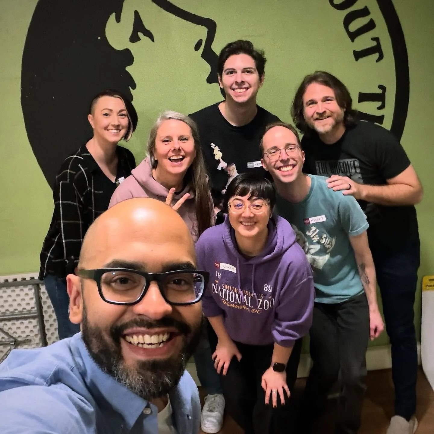 Had an awesome Austin weekend last month @oobfest 🙌🏽 @kittyhawkmusicalimprov got to rock it at @coldtownetheater and @hideouttheatre where I also taught a stellar group of humans 🤩 Saw shows @falloutcomedyatx golfed at @peterpanminigolf ate lots o