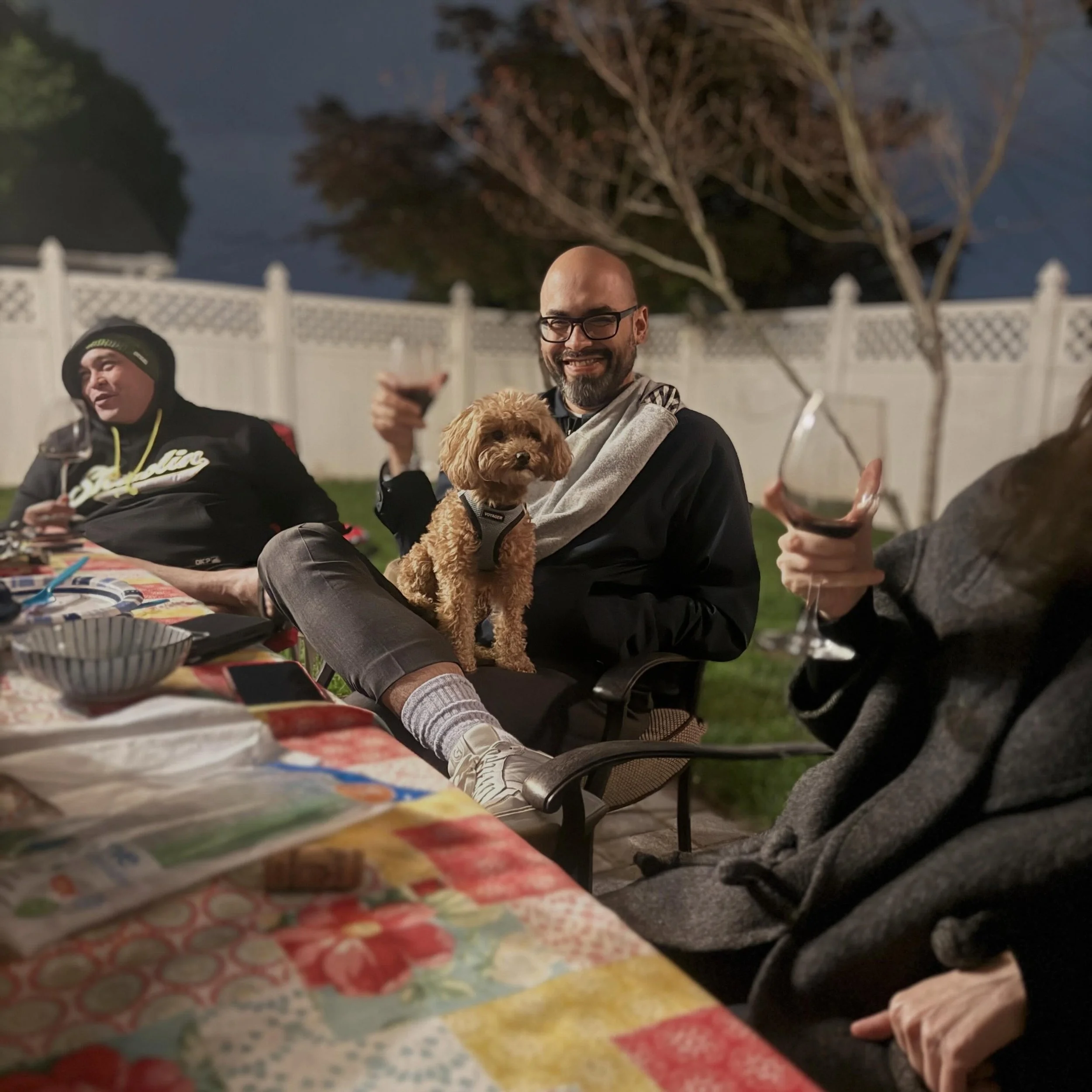 NJ bbq &amp; wine hang