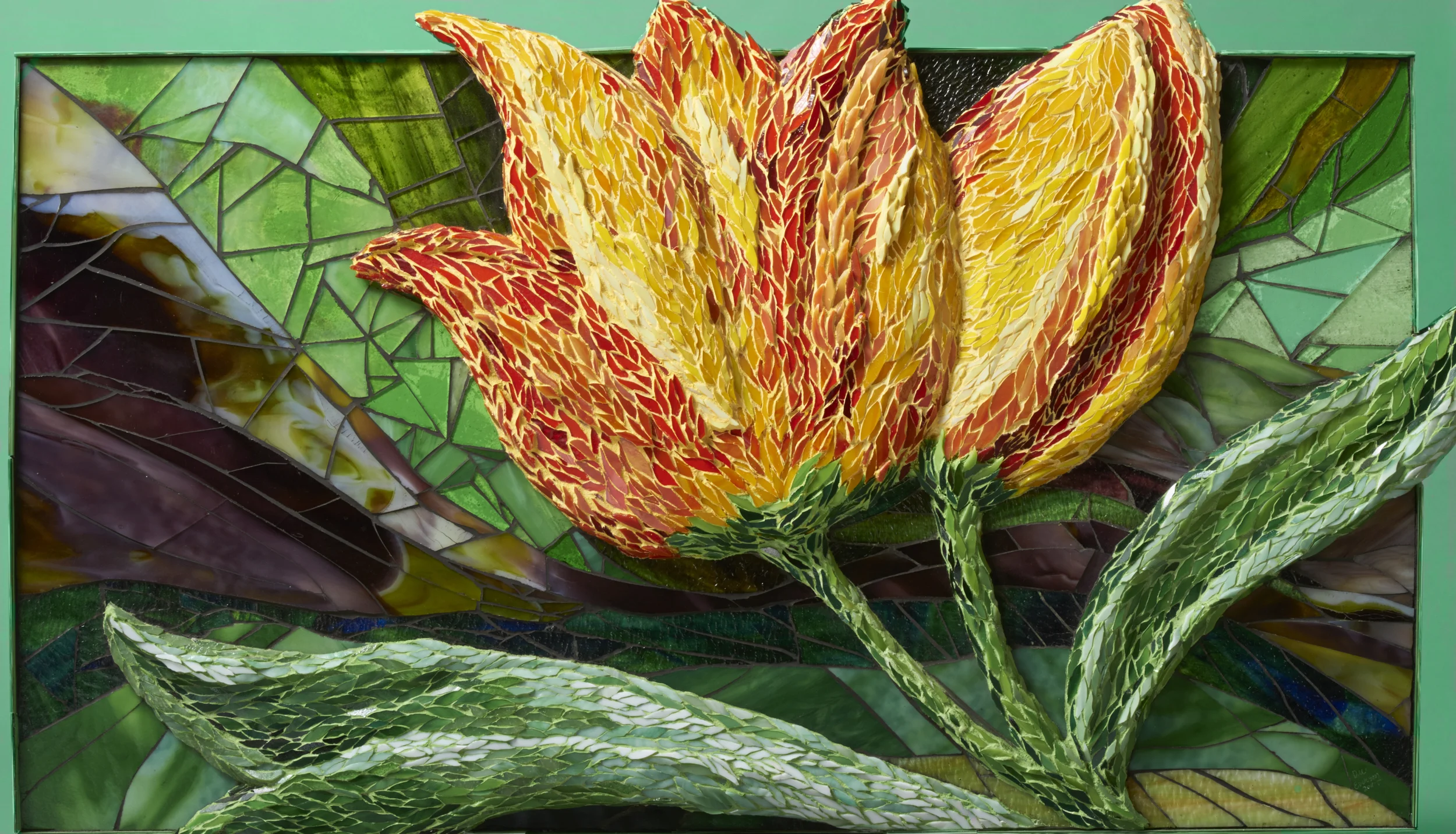 Signs of Spring (3-D Mosaic)