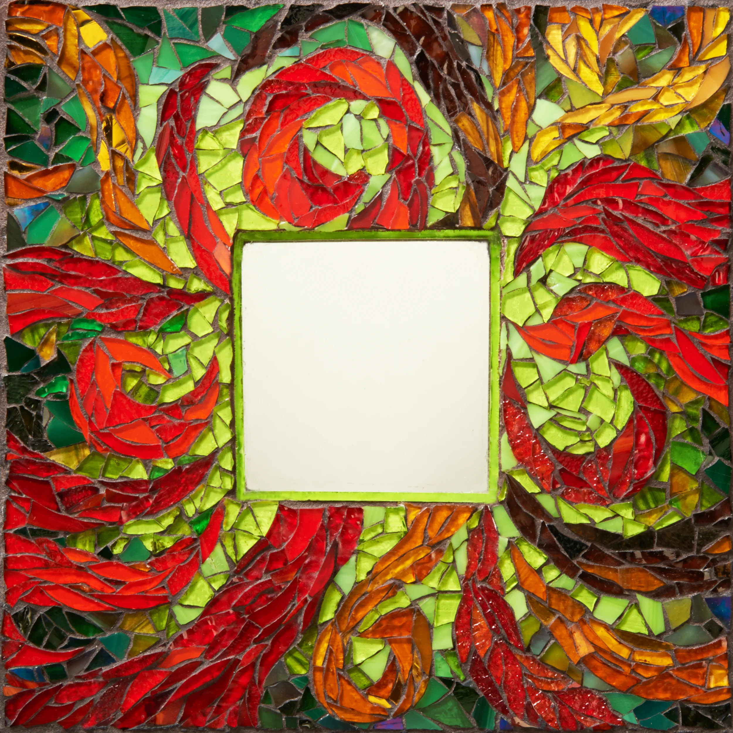 Swirls Glass Mosaic