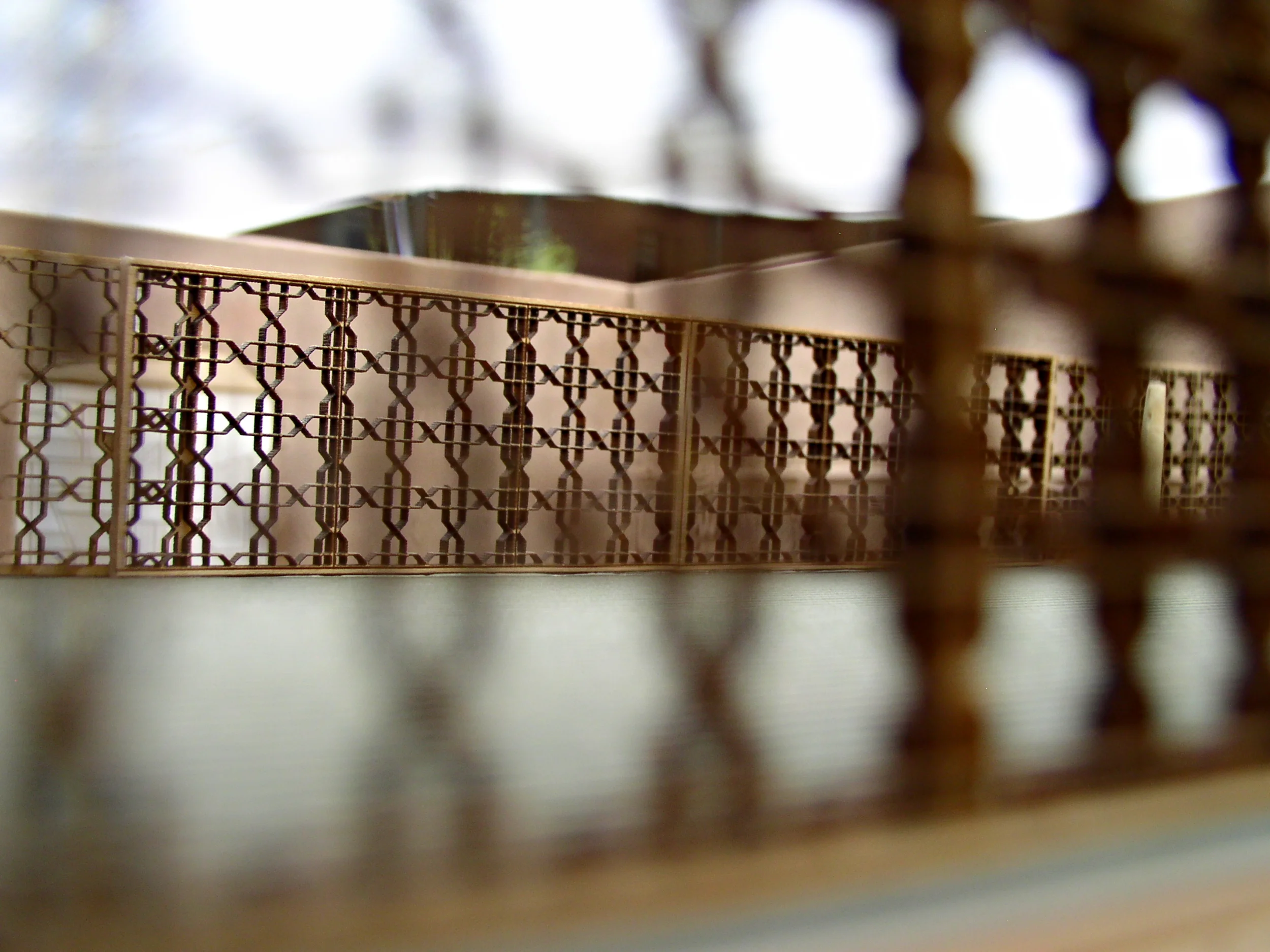 Masters of Architecture Scale model of Neo-Islamic Architecture