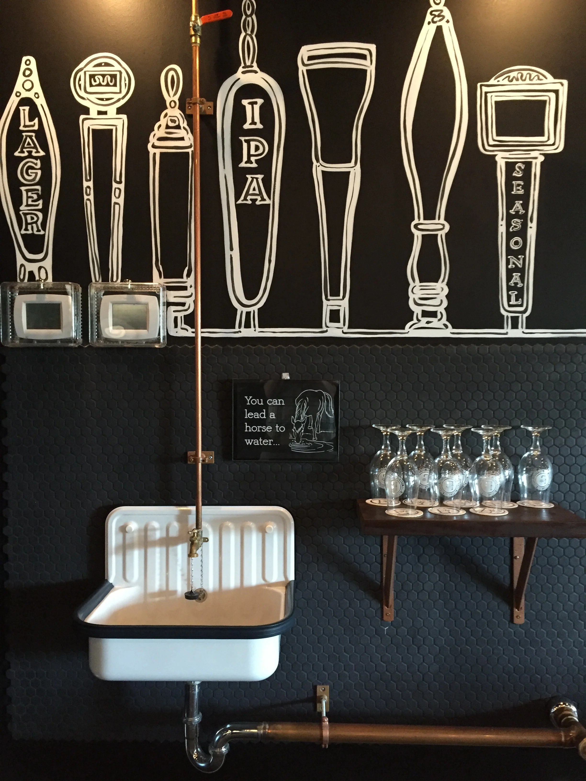 Taps & Caps Denton Offers a WalkUp Window To Fill Your Growler on the