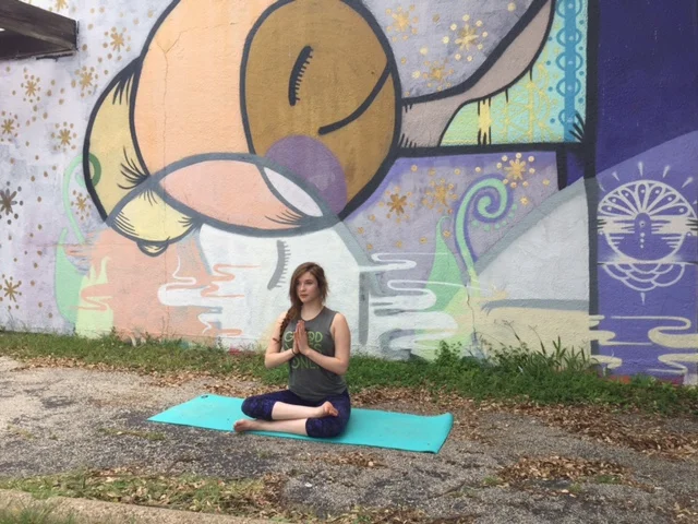 Art & Om: Cow Face Pose to Double Pigeon Pose