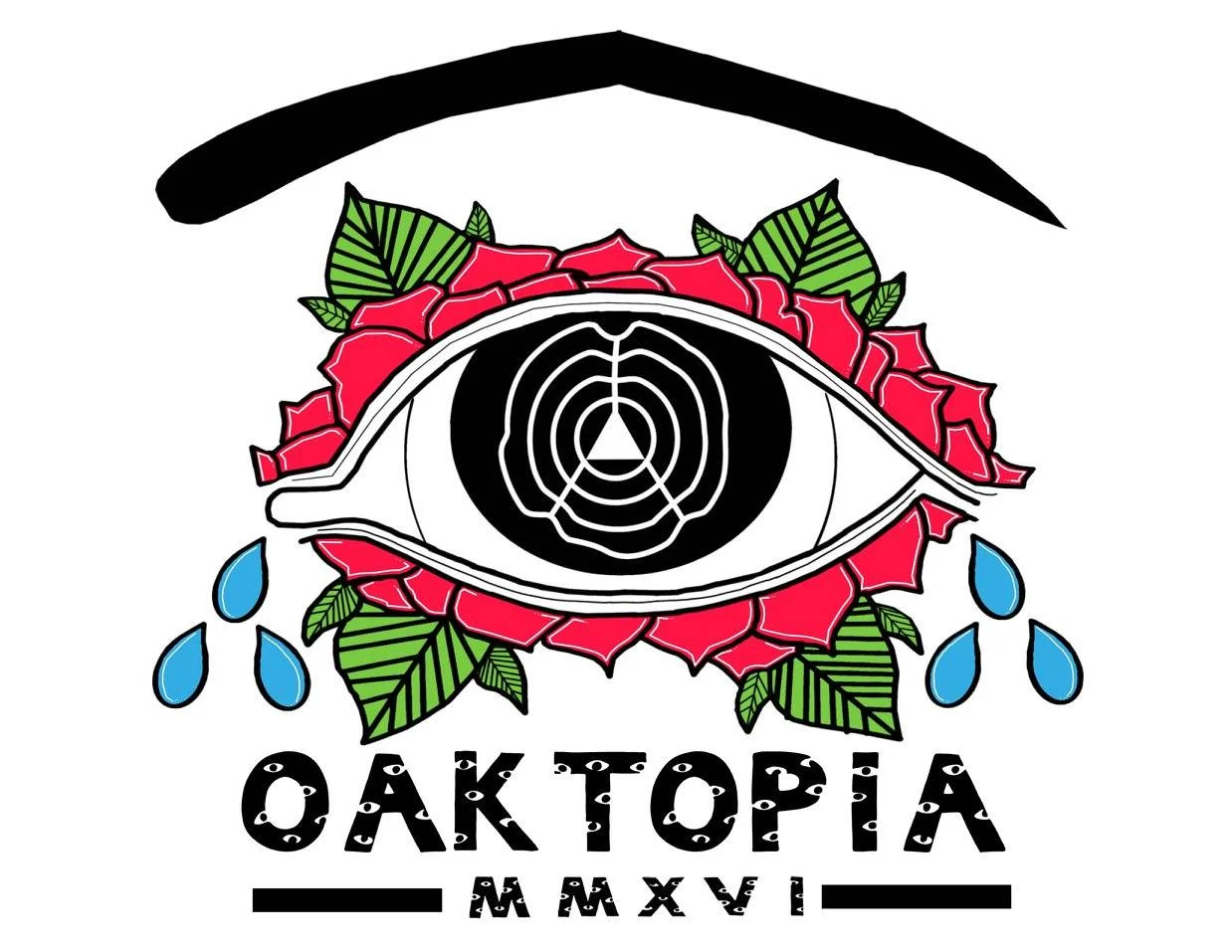 Hydrohipo's Oaktopia T-shirt design