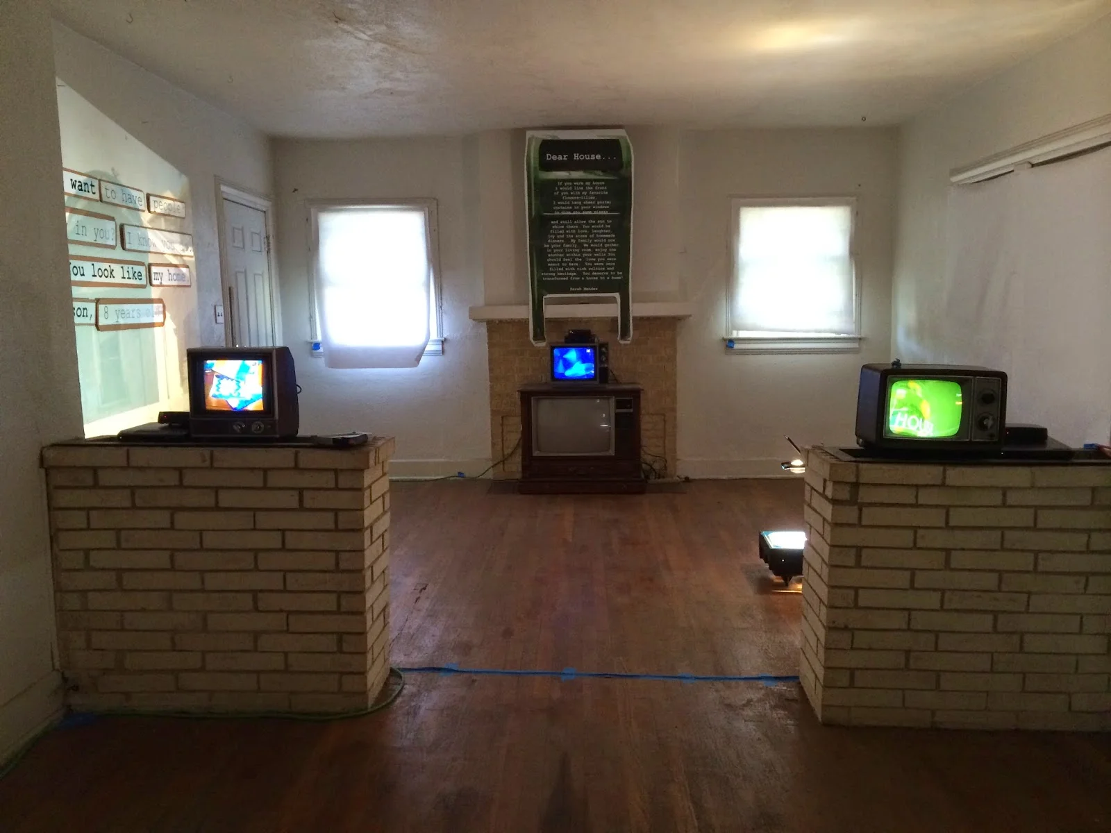 from Dear House An installation in Oak Cliff, Texas