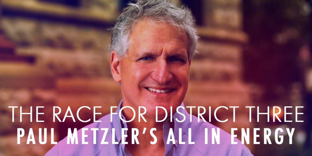 The Race for District 3: Paul Meltzer's "All In" Energy