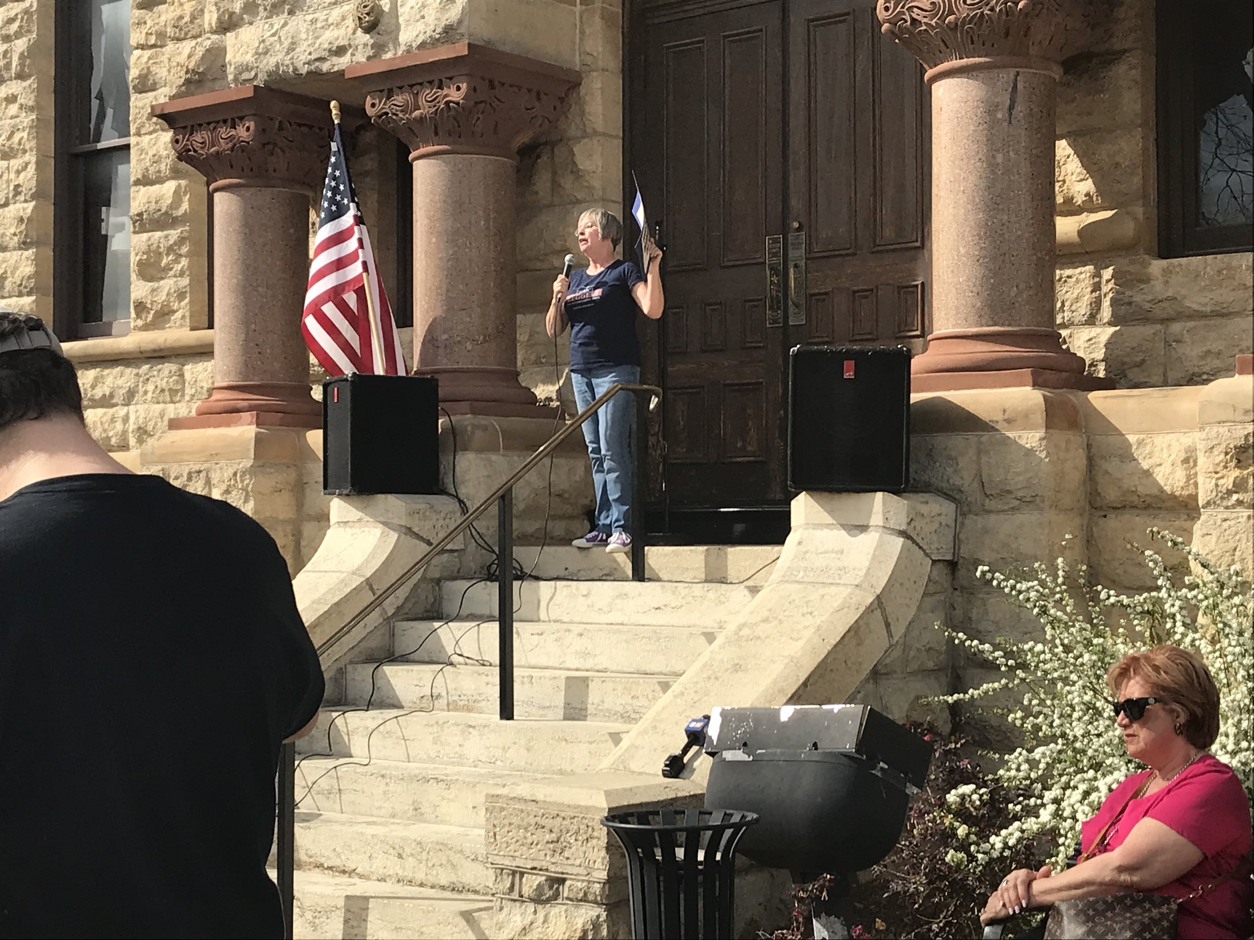 Diana Leggett, Democratic candidate for County Judge.