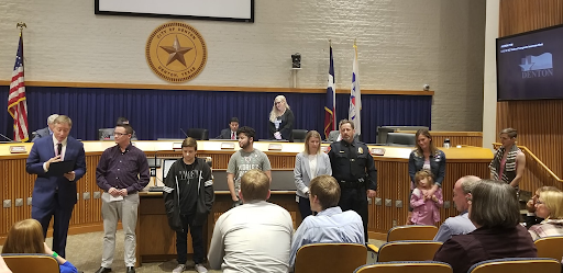 Mayor Chris Watts Proclaims Transgender Awareness Week with members and allies of the local trans community.