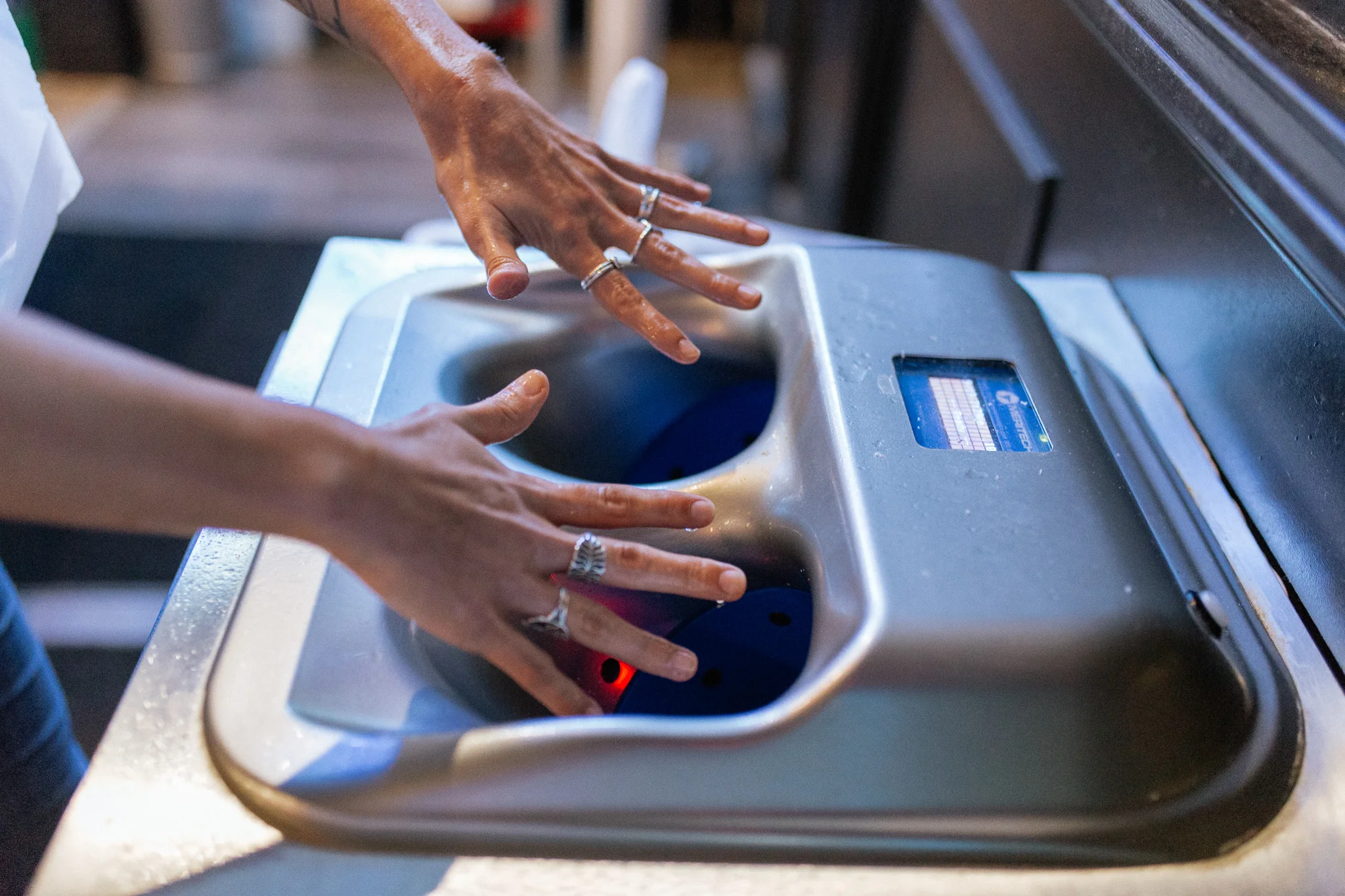Hand Drying Station