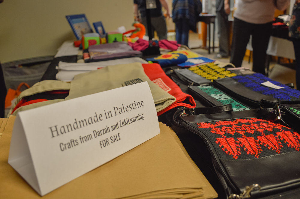  Handmade crafts and artifacts found at Broken Film Festival. Handmade in Palestine. 