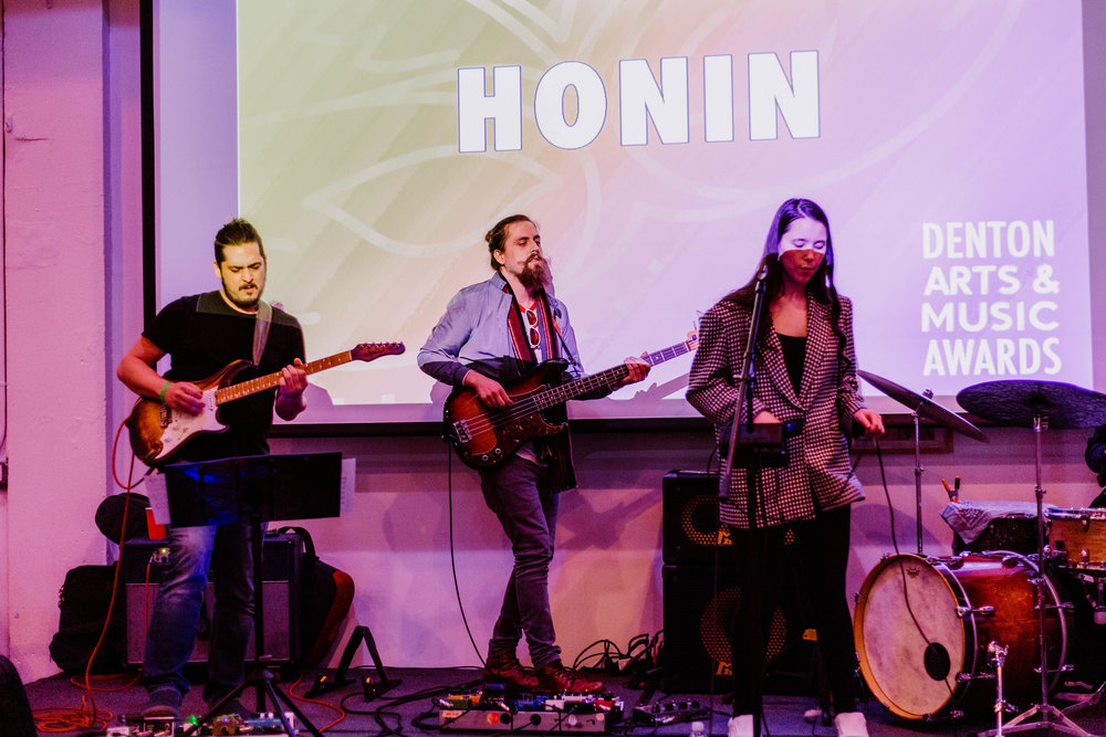  HONIN performs during the 3rd Annual DAM Awards pre-show. 