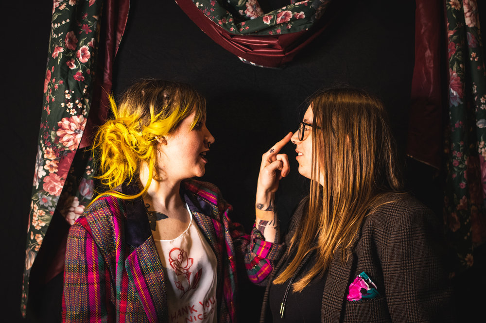  Sarah Agnew and Jamie Pitcock, celebrating love (and later, an engagement) at their DIY Prom event. 