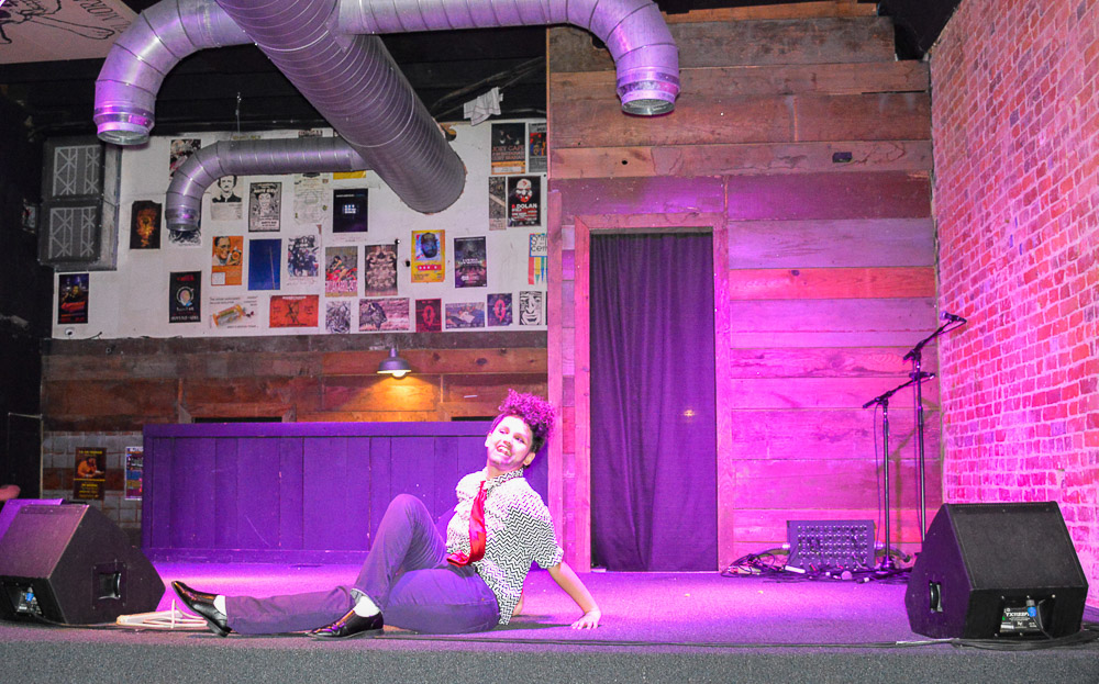  Richie Riche - first time drag king performing. 