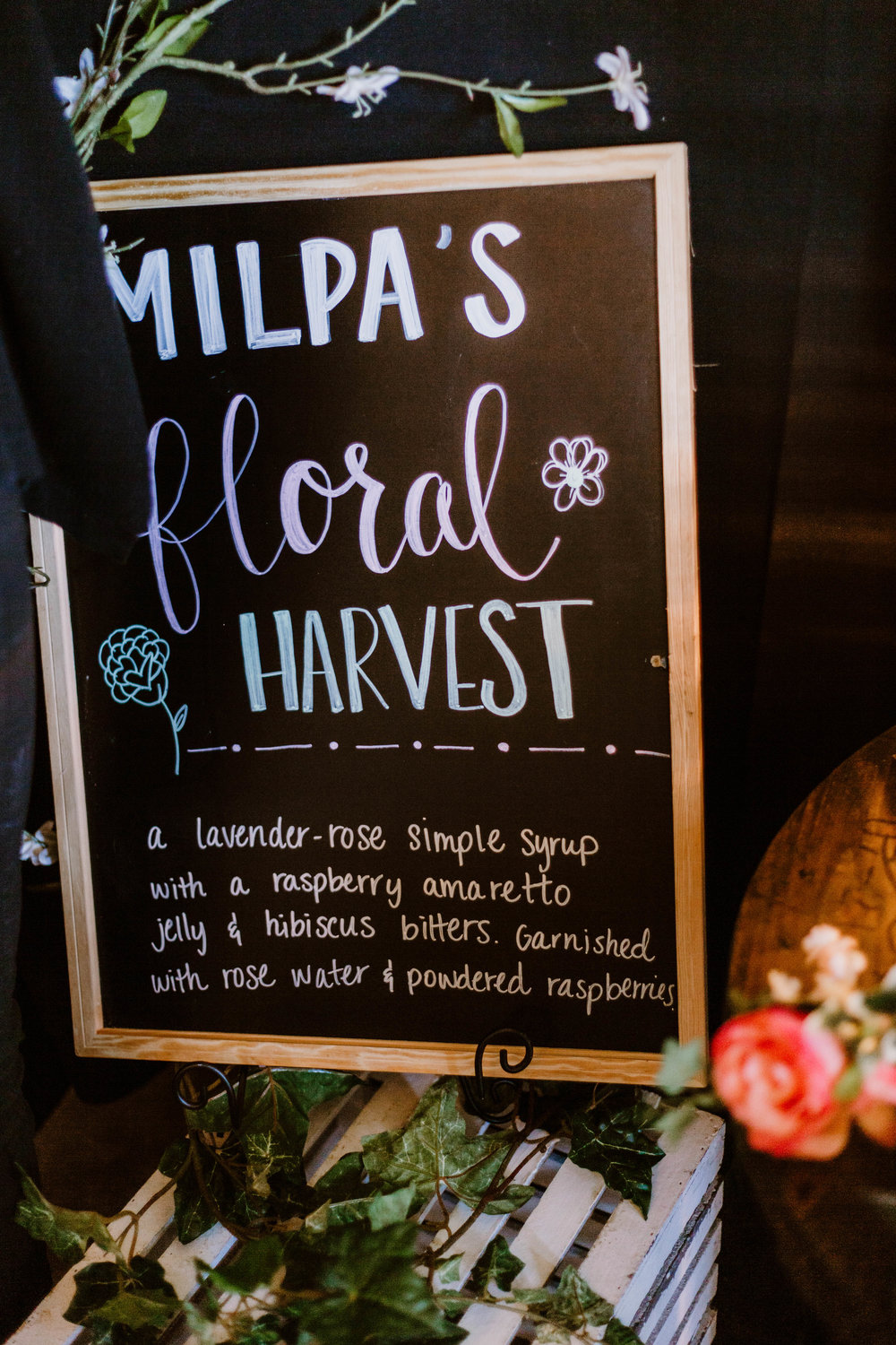  Milpa’s Floral Harvest margarita. 