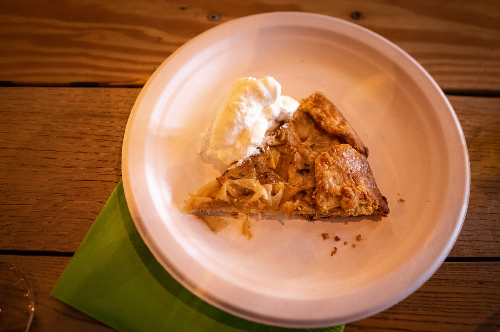  The apple galette; a French farmer’s pie. 