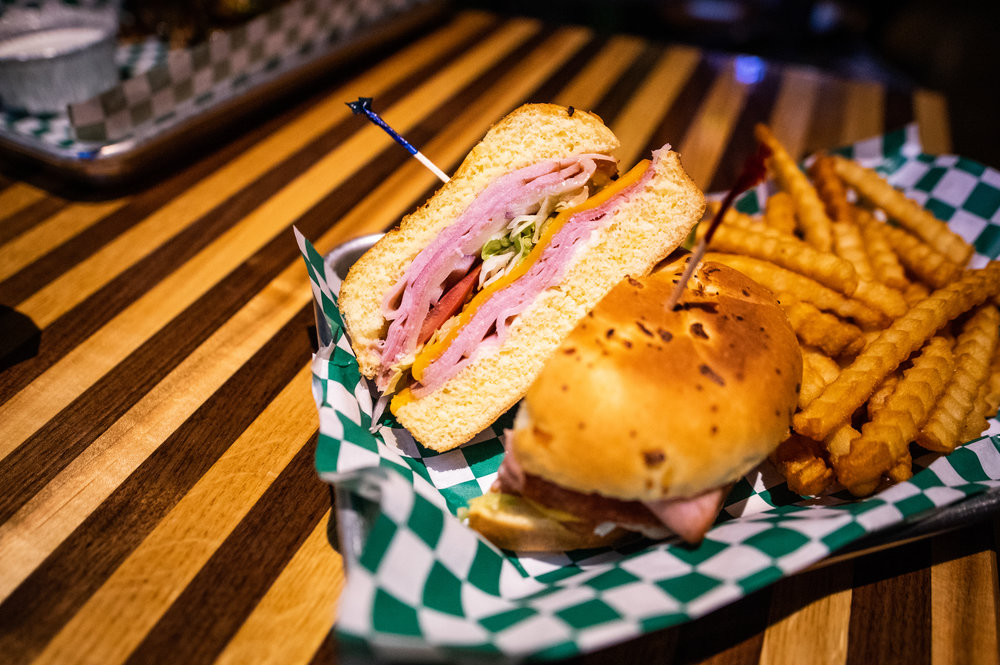  Rip’s Favorite Delight - a light deli-club style sandwich. 