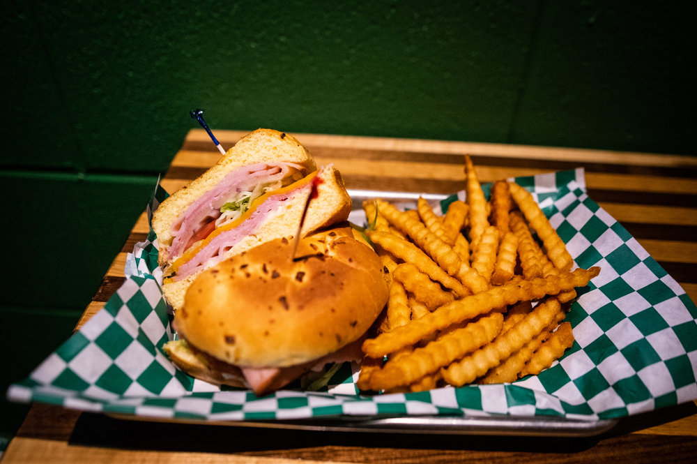  Rip’s Favorite Delight - a light deli-club style sandwich. 