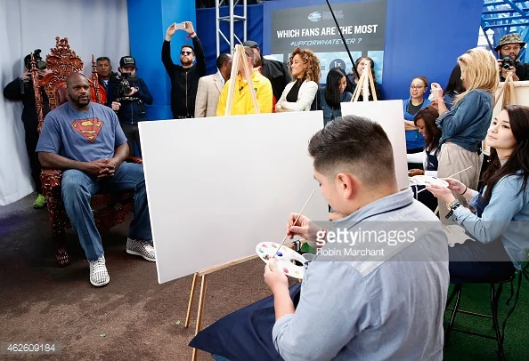 Painting With Shaqeal O'Neal