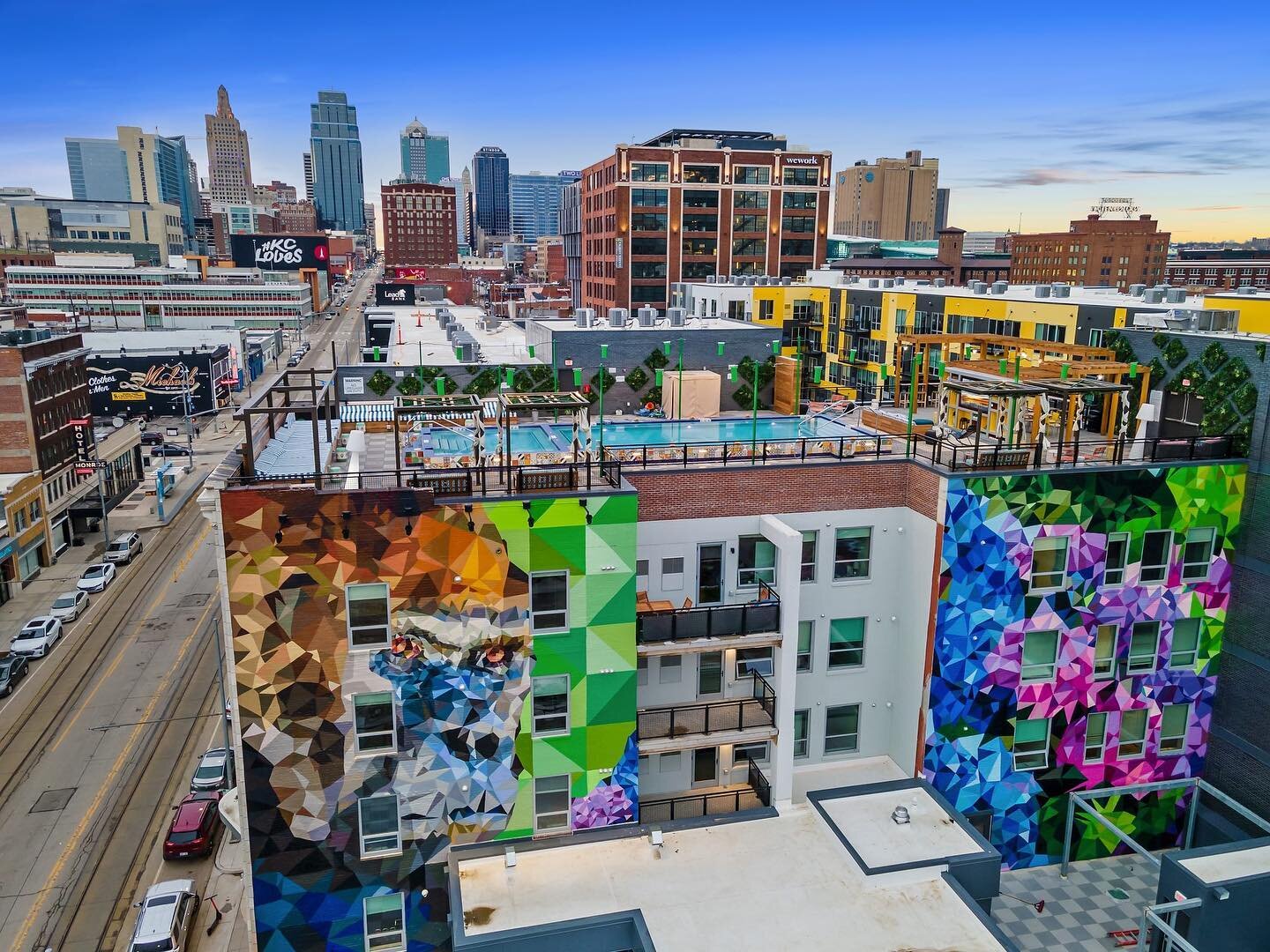 &ldquo;Critically Endangered&rdquo;
Acrylic on Masonry Brick 🧱 
75ft x 85ft
Kansas City, MO
2020
📸: @up__mag