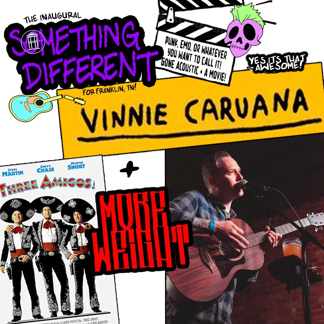 The Inaugural SOMETHING DIFFERENT  w/Vinnie Caruana!