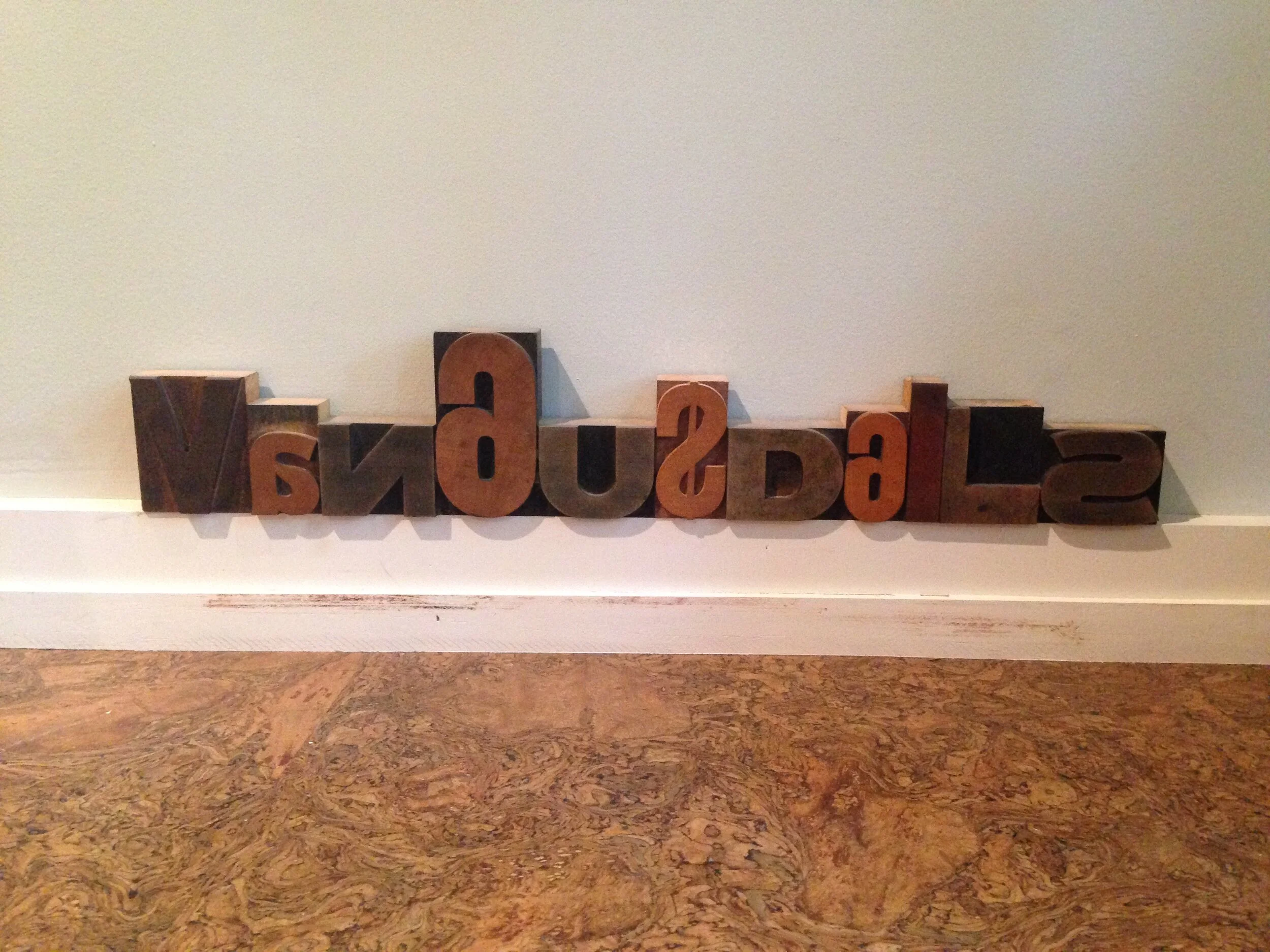 Printer block name plate
