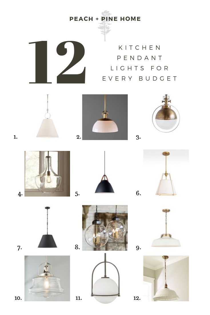 12 Kitchen Pendant Lights For Every Budget