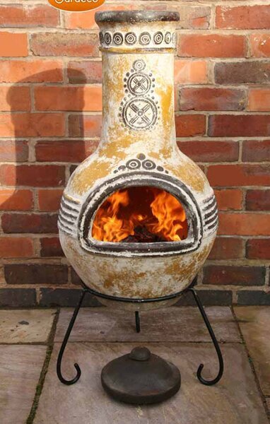 Jeremy - We are really enjoying our chiminea at this ouse. We just have a simple clay chiminea that you can find almost anywhere!