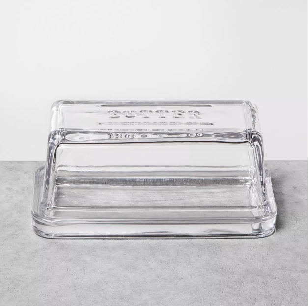 Chandler - I’m loving my butter dish! If you leave your salted butter out (which you should), this is a great way to keep it out in style.