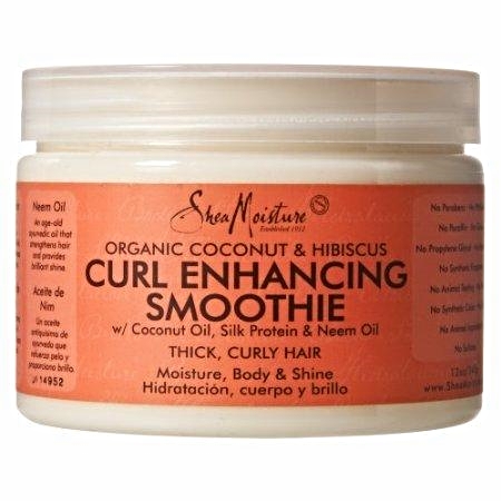 Shea Moisture's Coconut and Hibiscus Curl Enhancing Smoothie with Coconut Oil, Silk Protein, and Neem Oil. Photo Credit: http://www.blackhairkitchen.com. 