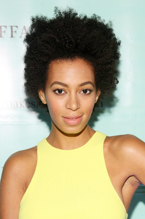 I have always loved watching Solange's natural hair journey!