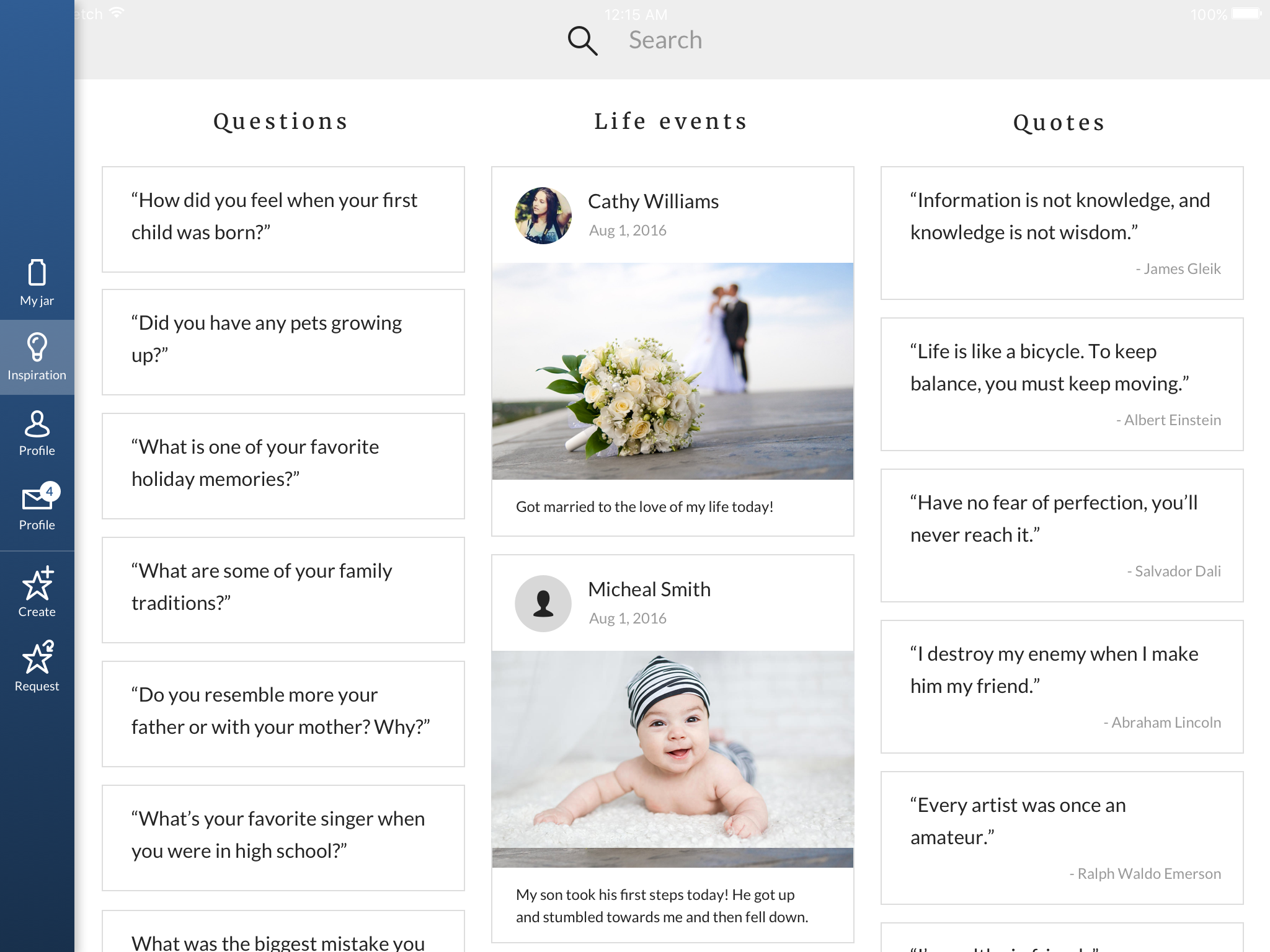 Prompts to help inspire stories