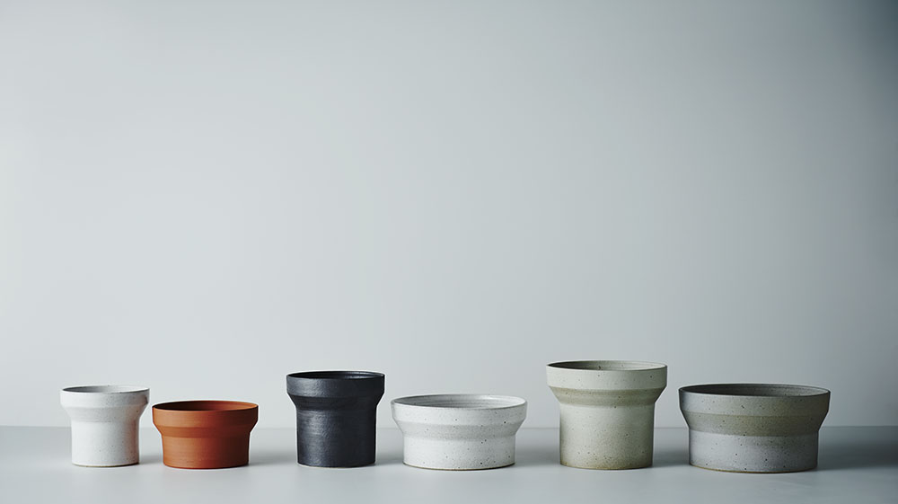 1_Funnel Planter in all sizes and glazes.jpg