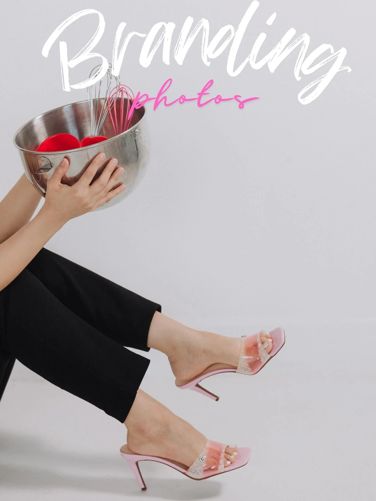 Pink heels and a whole lot of sweetness 💕✨ When your brand is as bold and sweet as your bakes, you show up in style &mdash; frosting in hand and ready to take on the world (one cupcake at a time)! Loved capturing all the fun, flavor, and flair behin