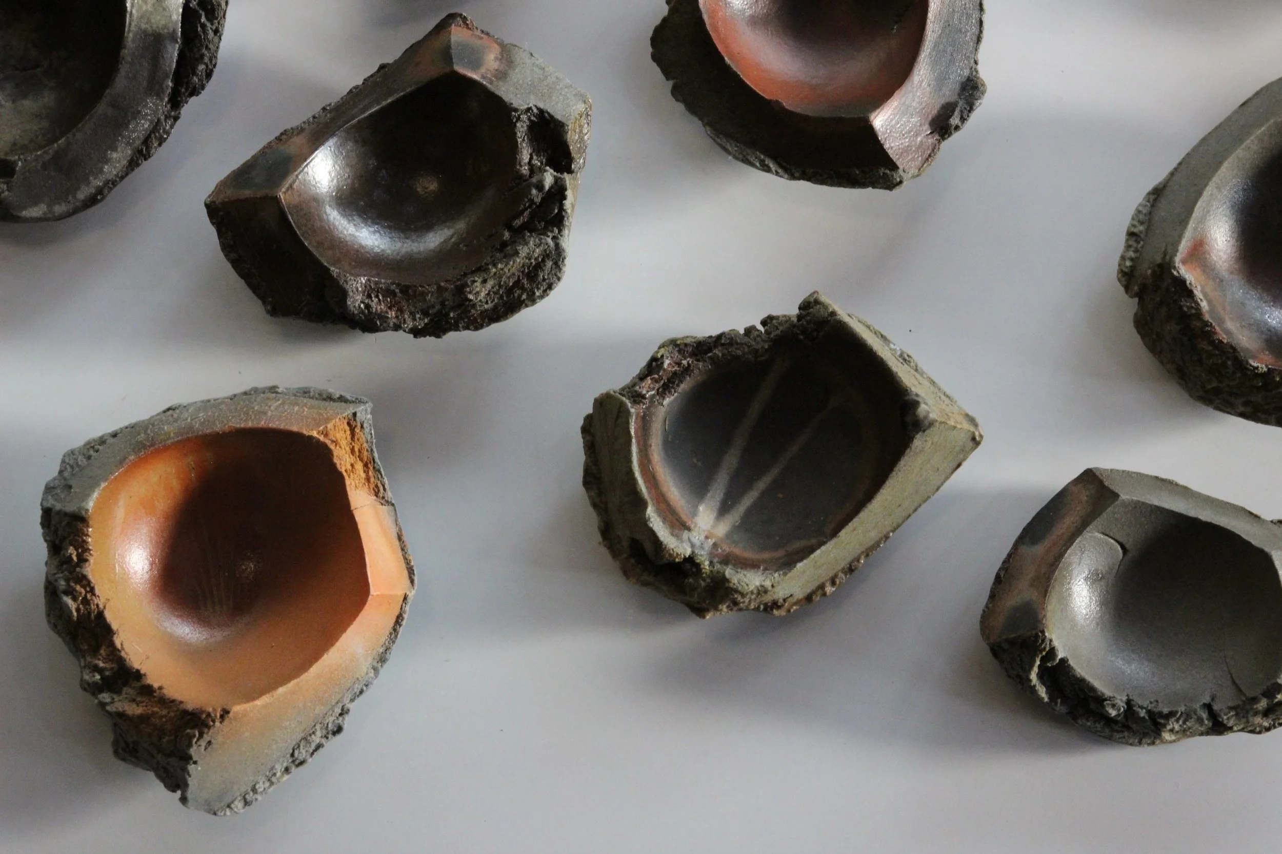 Torn Sculpture Mini Plates