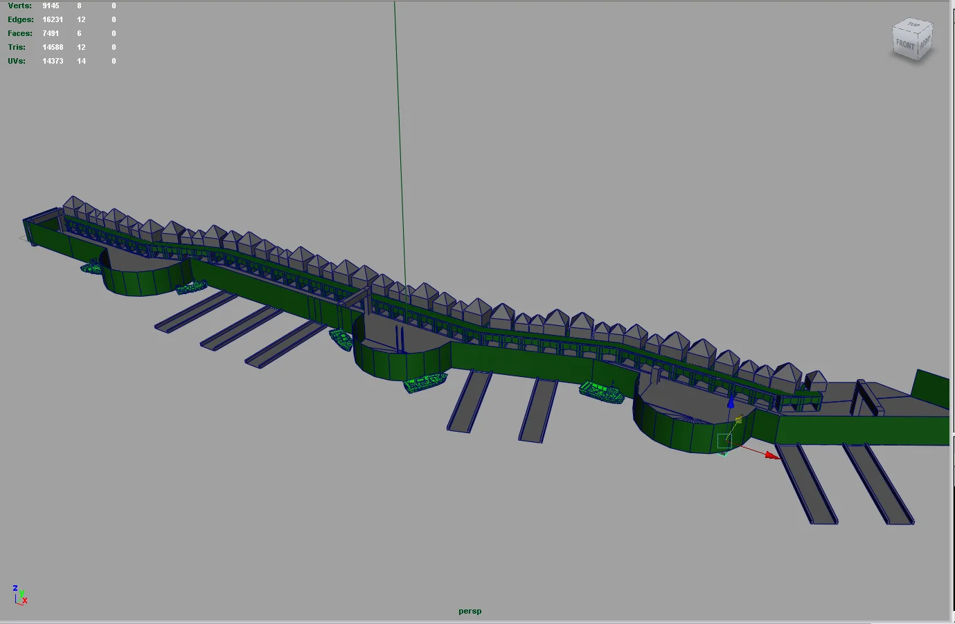 Here are some initial layouts and planning for the Docks level. 