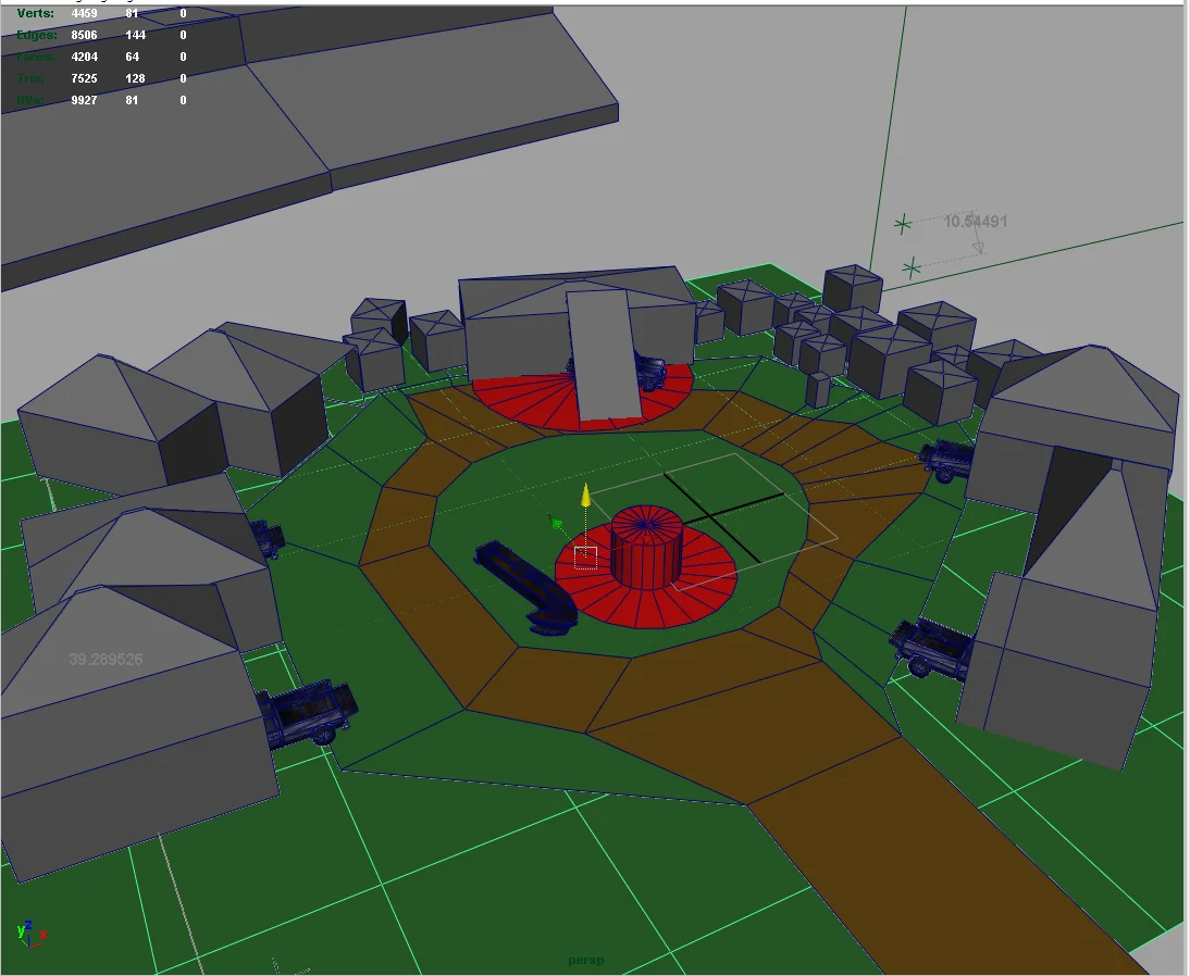3d Mockup of Trailer Park 