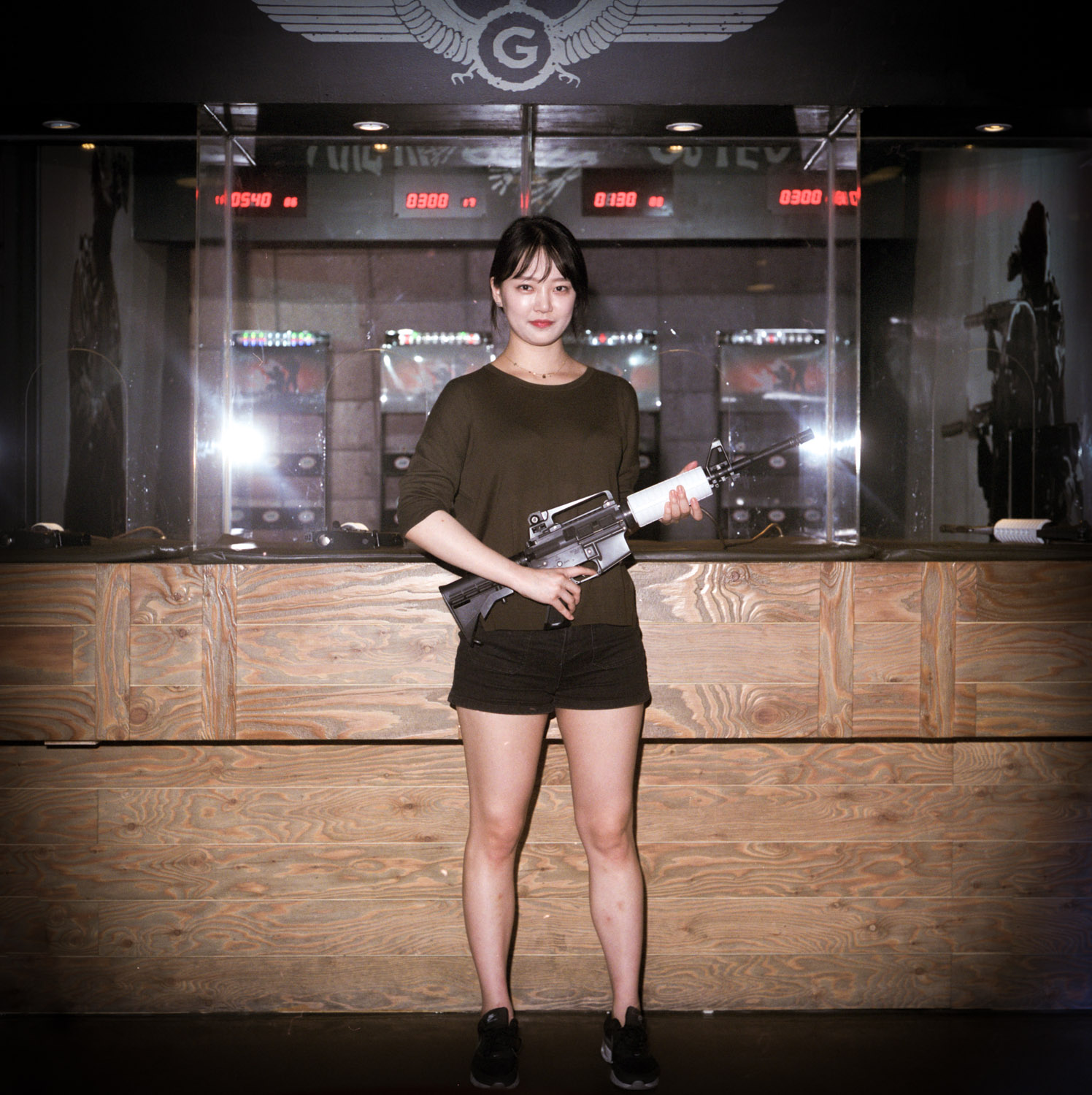 Shooting Range in Gangnam Seoul