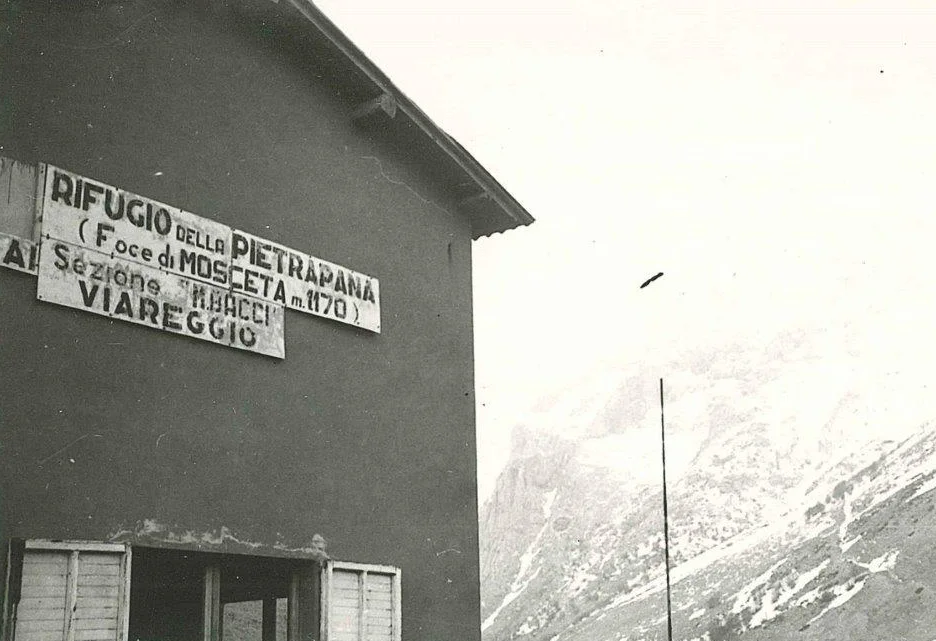 Rifugio località Foce di Mosceta, anni ’60