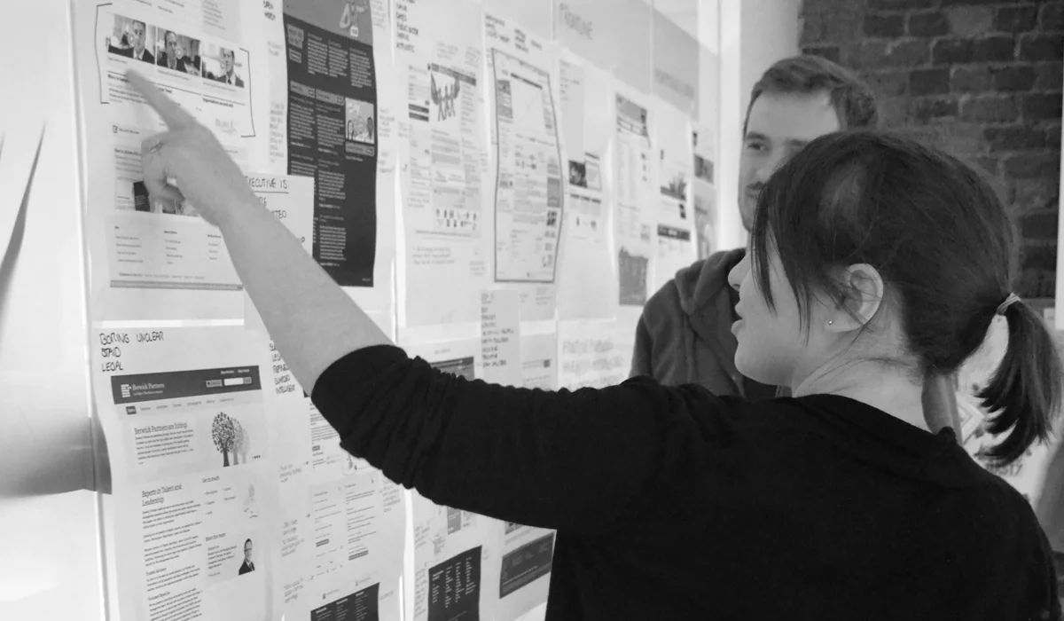 Discussing competitor research