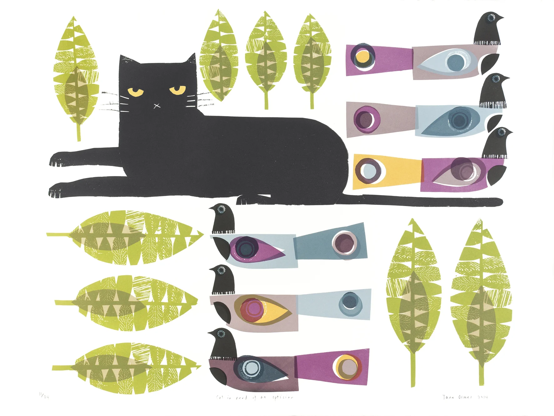 Cat In Need of an Optician