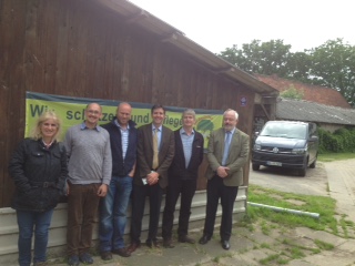 L-R Ros Turner, Wendelin Schmuecker, Ian Murray, Richard Saunders, Edward Adamson, J-P Garnier